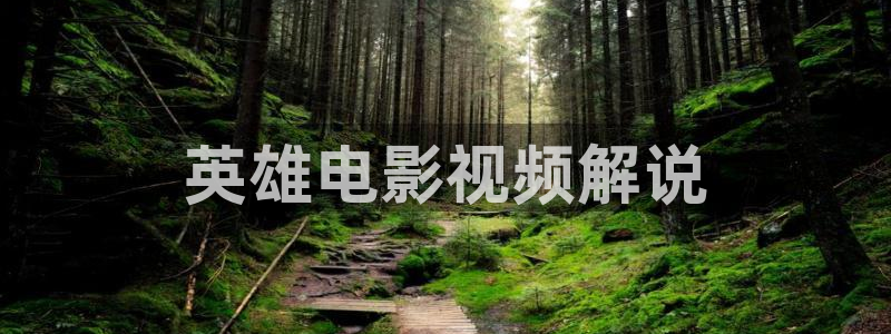 人人影剧院：英雄电影视频解说
