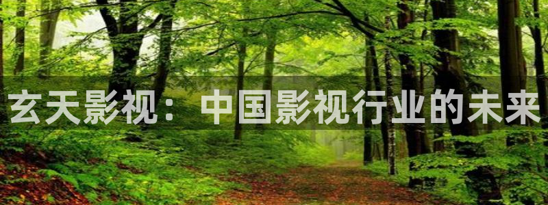 人人影视在线免费观看：玄天影视：中国影视行业的未来